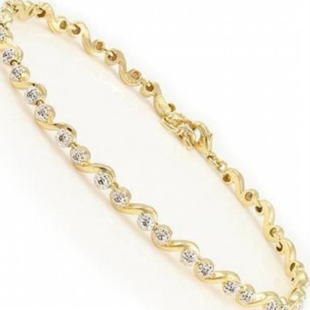 NEW .31 CTW Diamond Bracklet